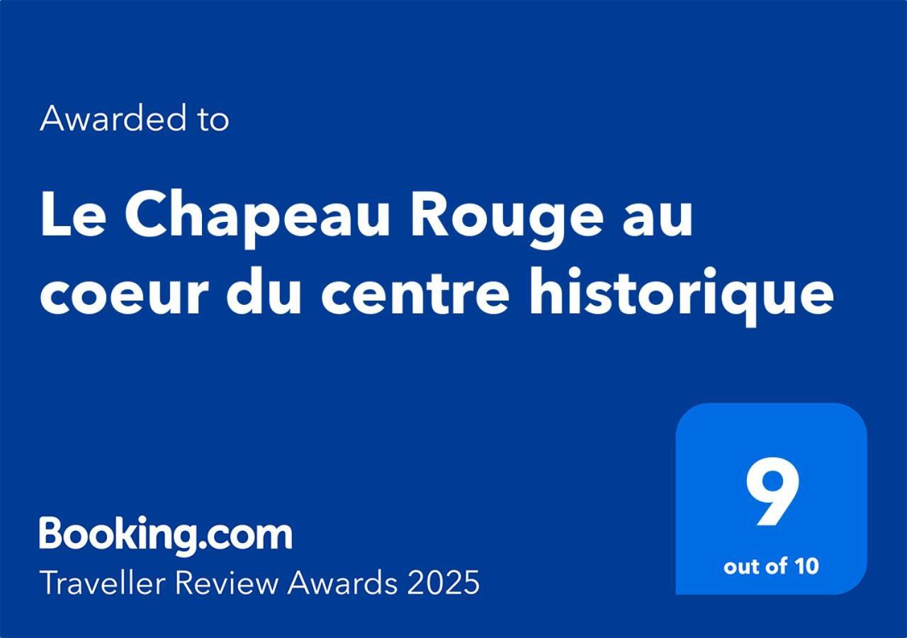 Le Chapeau Rouge Au Coeur Du Centre Historique Awinion Zewnętrze zdjęcie